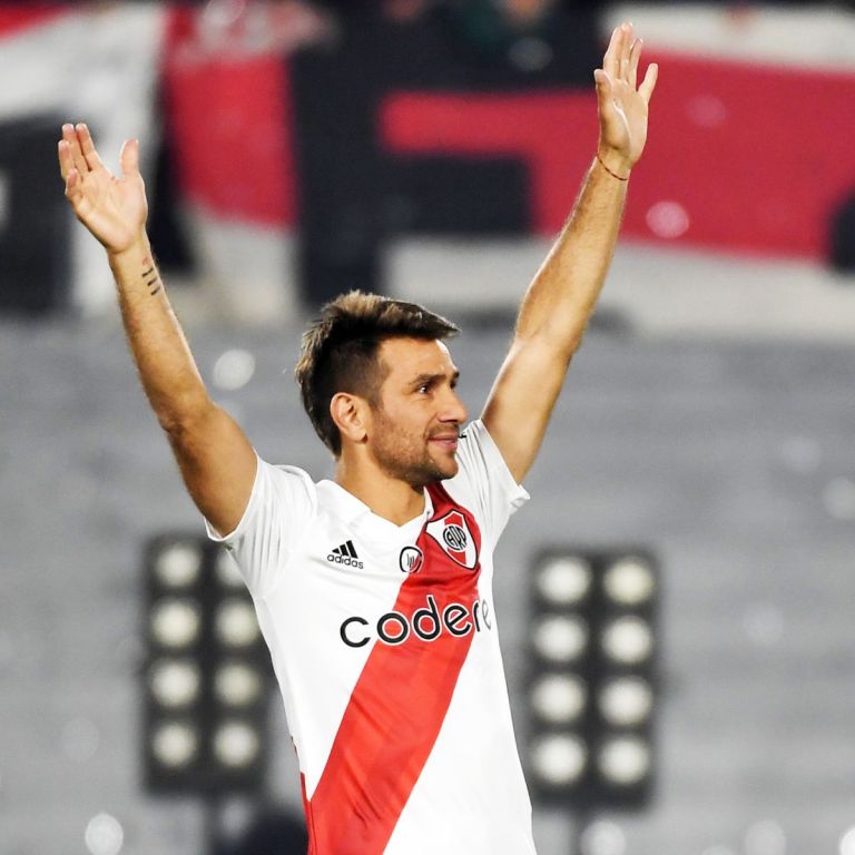 Leonardo Ponzio vivió una noche llena de emociones en su partido