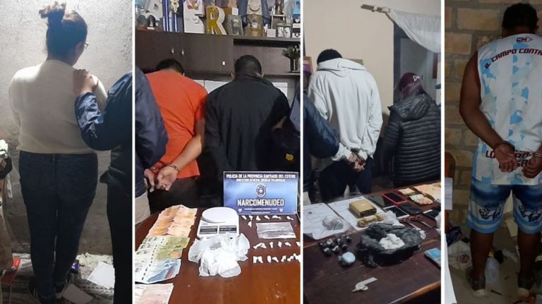 En Cinco Allanamientos Detienen A Siete Dealers Secuestran Drogas Y