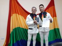 Con el amor como bandera, se concretó el primer matrimonio igualitario del año