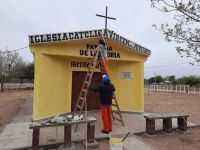 Los vecinos de Los Soria se preparan para celebrar a la Virgen de la Merced