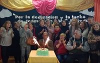 En Pinto, los jubilados celebraron su día con una merienda y recreación