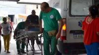 Un hombre tuvo que ser hospitalizado luego de protagonizar un terrible accidente