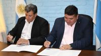 Miguel Bernat firmó un convenio marco de cooperación mutua con Simoca
