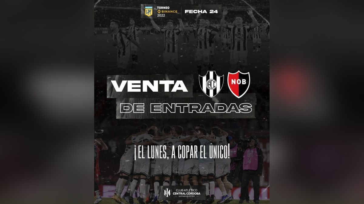 Este lunes comienza la venta de entradas para la final por el