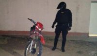 Loreto: secuestraron una moto con el número de motor limado