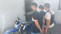 Ojo de Agua: secuestraron una moto y aprehendieron a dos ladrones