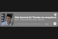 Aldo Gavícola (h): "Gracias a la campaña de vacunación hoy vivimos en una normalidad"