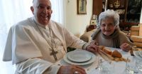 El Papa Francisco viajó al norte de Italia a visitar a sus primas
