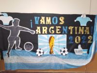 Escuelas vivirán el primer partido de Argentina a pleno en sus instalaciones