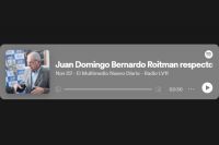 Juan Domingo Bernardo Roitman respecto a la obra Cloaca Máxima: "Avanzamos más de 2 mil metros"