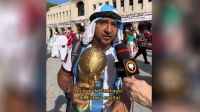 Quique, otro santiagueño "suelto" en Qatar, listo para alentar a la Selección Argentina