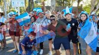 En Las Termas se festejó el triunfo de la Argentina jugando al carnaval [FOTOS]