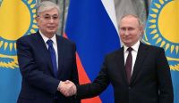 Putin y el presidente kazajo mostraron unidad tras tensiones sobre Ucrania