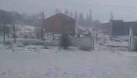 Tafí del Valle volvió a vestirse de blanco tras las intensas granizadas [VIDEO]