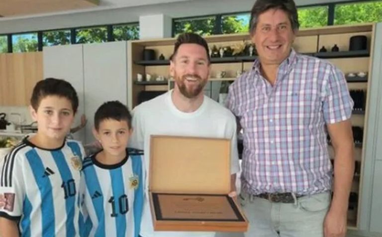 Messi fue declarado ciudadano ilustre en la localidad de Funes | Nuevo