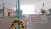 Impactante video de la explosión un transformador en las calles de Añatuya
