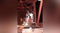 Vialidad Nacional repuso cableado y luminarias en el Puente Carretero
