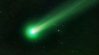 Se capturó la primera imagen del "cometa verde" en el cielo argentino