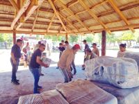 En Frías, asistieron a familias damnificadas por la lluvia