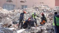 Cascos blancos argentinos rescataron a tres sobrevivientes del terremoto en Turquía