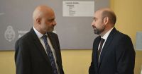 Mirolo se reunió con el embajador de la India
