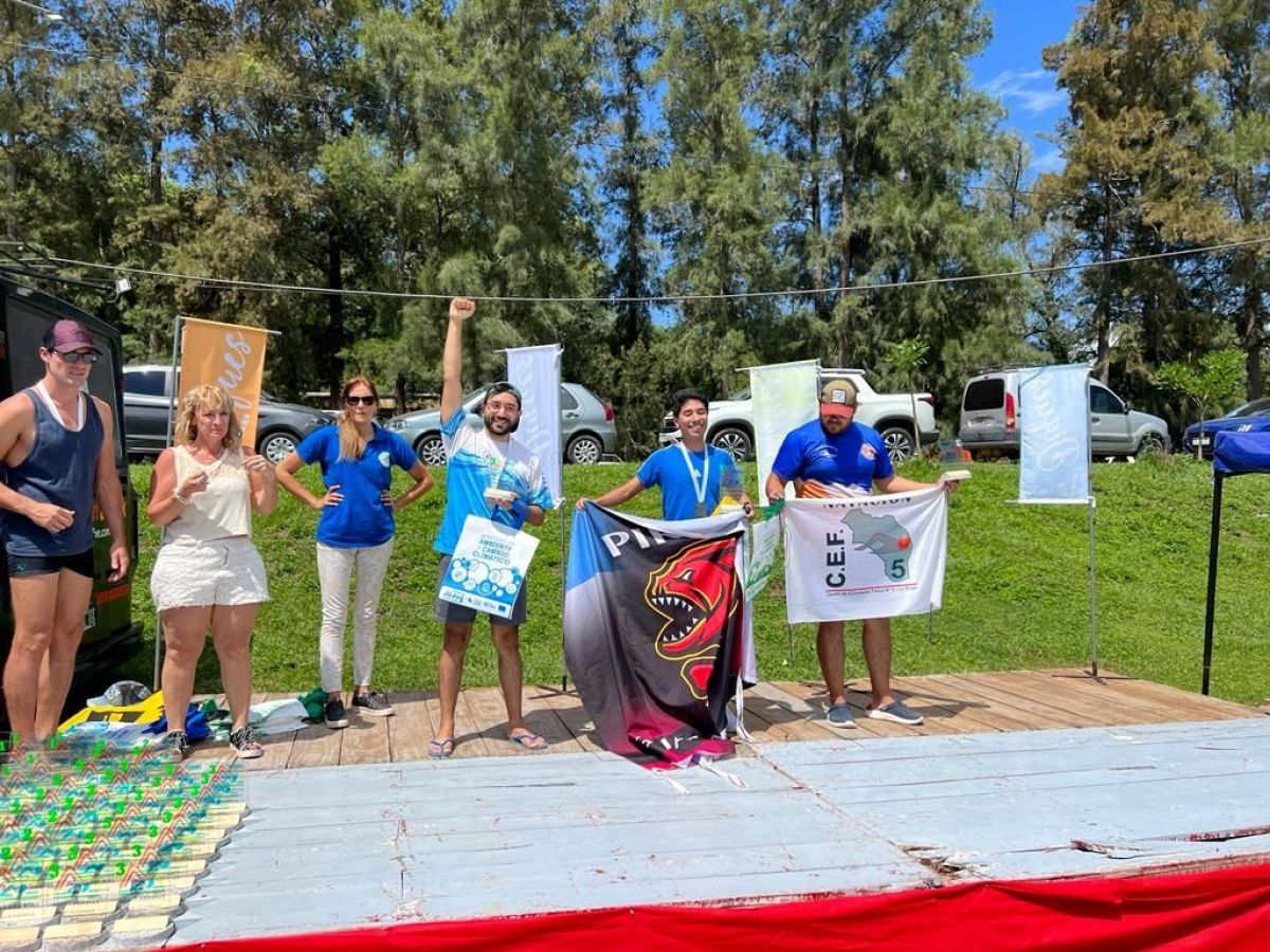 El Equipo Santiagueño continúa sumando podios en el Circuito del Noa de Aguas Abiertas