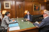 Zamora y el ministro Giuliano buscan iniciar proyectos para la provincia