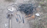 Policía recuperó herramientas robadas a un vecino del paraje Chaguar Punco