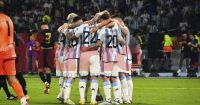 El resumen de lo que dejó la goleada de Argentina a Curazao en Santiago  [VIDEO]