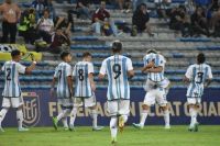 Argentina goleó y gustó: el Sub 17 le ganó 4 a 2 a Venezuela
