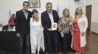 El intendente Nediani acompañó la presentación del libro "Cartas de un Santiagueño" 