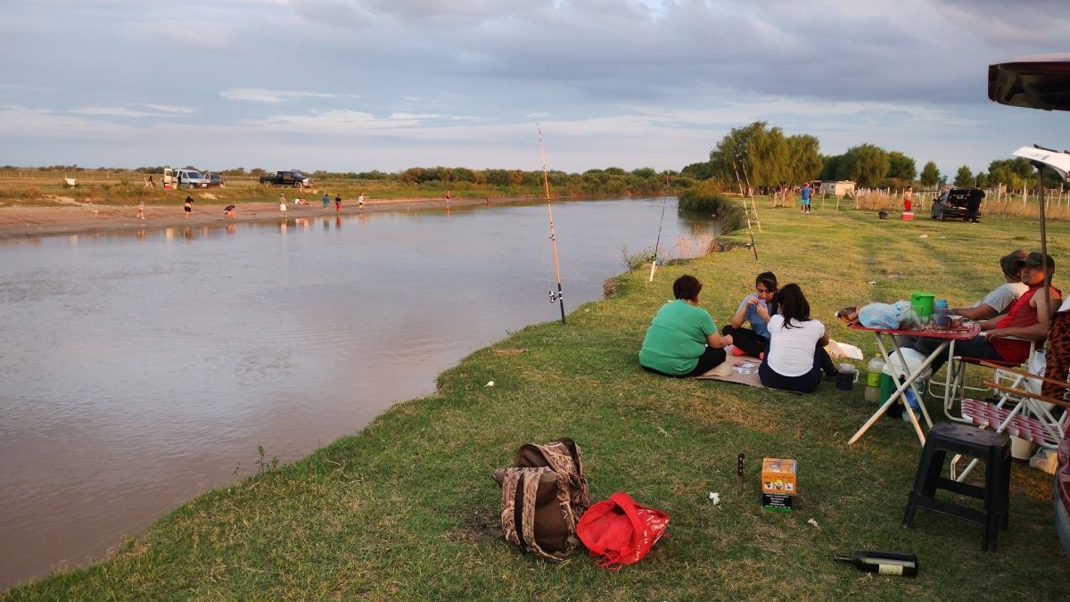 El río Utis fue una alternativa para la pesca de recreación