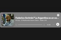 Federico Scrimini: "La Argentina es un combo muy complicado, el Estado tiene que ser un mediador responsable"