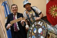 El "Tula" visitó al Gobernador en Casa de Gobierno 