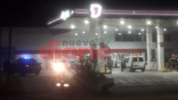 Momentos de tensión se vivieron en estación de servicio de Capital, por principio de incendio [Video]