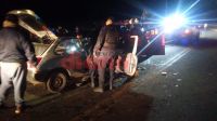 Lunes negro en Santiago: dos muertos en terrible choque frontal y tres heridos graves