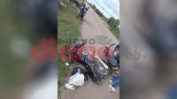 Dos mujeres fracturadas en terrible choque: beba y niña de 8 años se salvaron de milagro