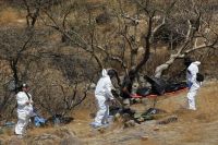 México: las autoridades encontraron 45 bolsas con restos humanos