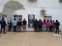 Quince días de detención para 9 termenses y el martes indagarán a “Tila” Valor 