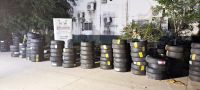En tour de compras, trasladaban 60 kilos de hoja de coca y neumáticos “ilegales”