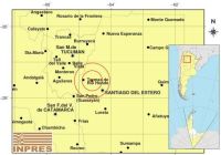 Fuerte sismo de 3.7 sacudió a Santiago del Estero cerca de la medianoche