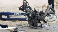 Motociclista de 32 años y su hijita de 7 murieron en el acto en brutal choque con un auto