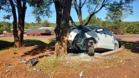Intentan huir de un control de Gendarmería: chocaron su auto cargado con 11.000 atados de cigarrillos